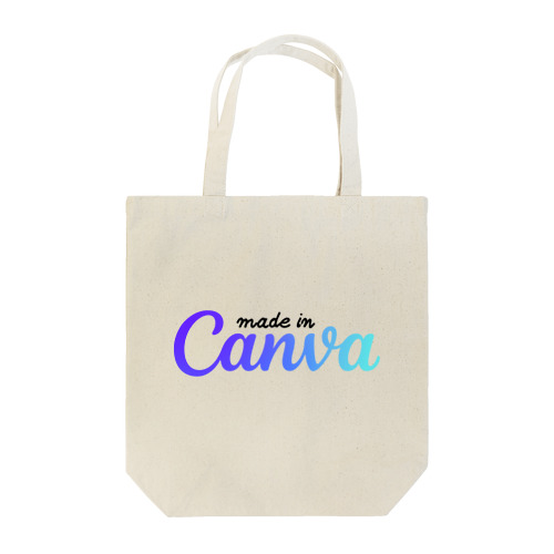 made in　Canva Tote Bag