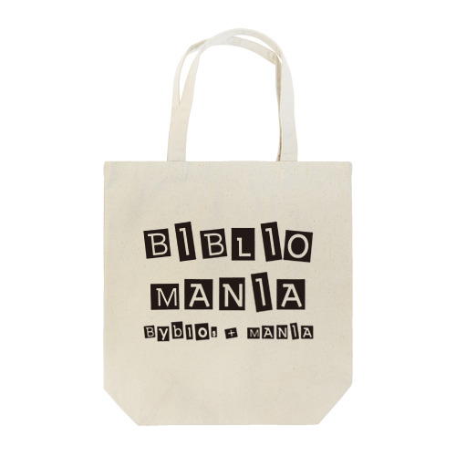BIBLIO_MANIA Tote Bag