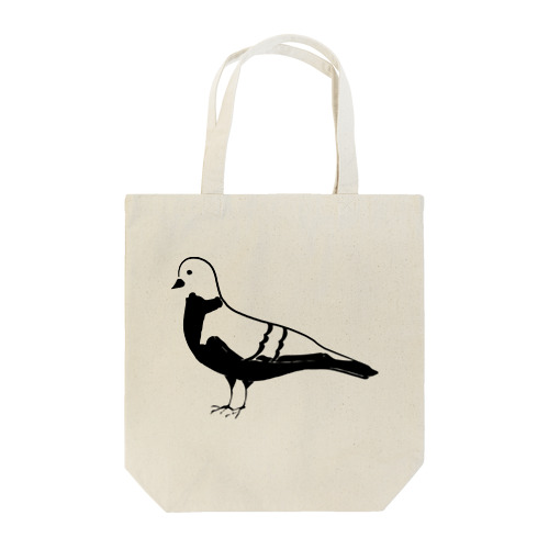 鳩のシルエット Tote Bag