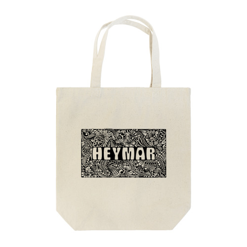  HEYMARロゴ　黒 Tote Bag