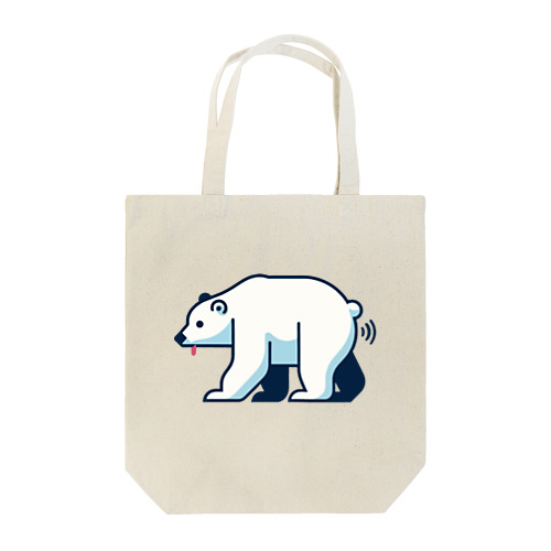 ホッキョクグマ　北極熊 トートバッグ