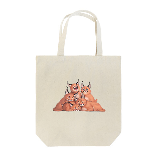 子カラカル Tote Bag