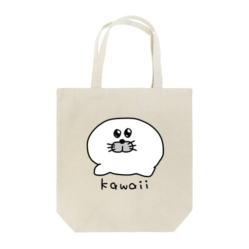 アザラシの『キュウちゃん』 Tote Bag