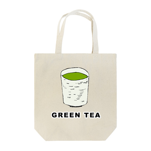 ジャパニーズスピリッツデザイン「緑茶」 トートバッグ