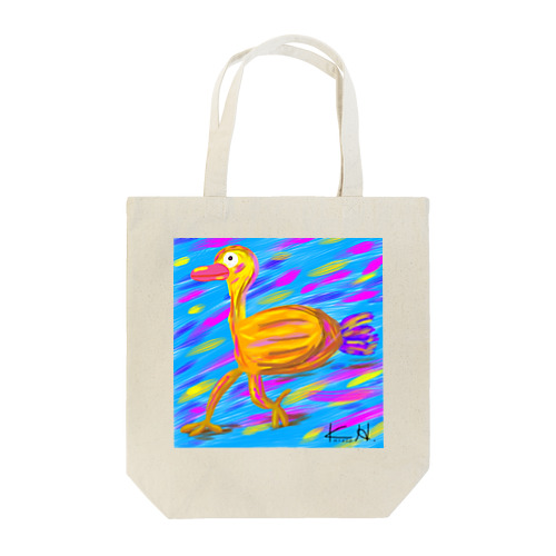 アートなダチョウ Tote Bag