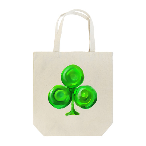緑のクローバー Tote Bag