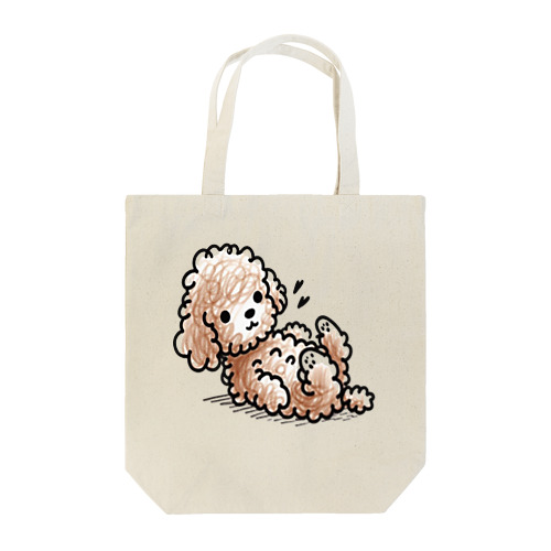 イラスト犬シリーズ　「プードル」 Tote Bag