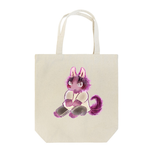 オオカミのウルフル Tote Bag