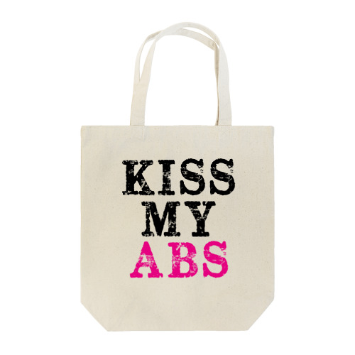 Kiss My Abs Tote Bag