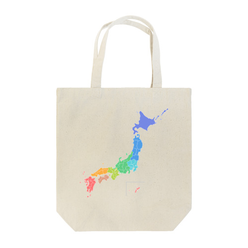 日本地図柄シリーズ Tote Bag