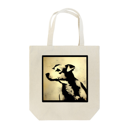 犬　DOG　ステンシル Tote Bag