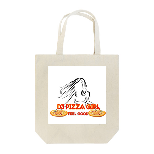 DJ PIZZA GIRL Tote Bag