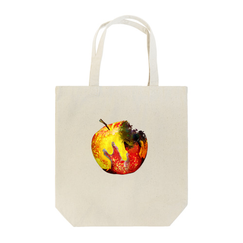 Golden rotten apple Tote Bag