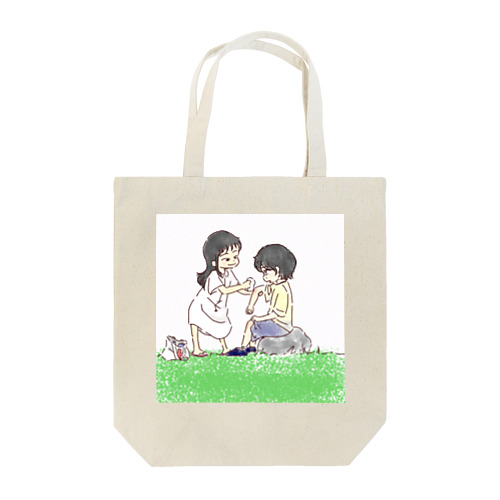 男の子と女の子 Tote Bag