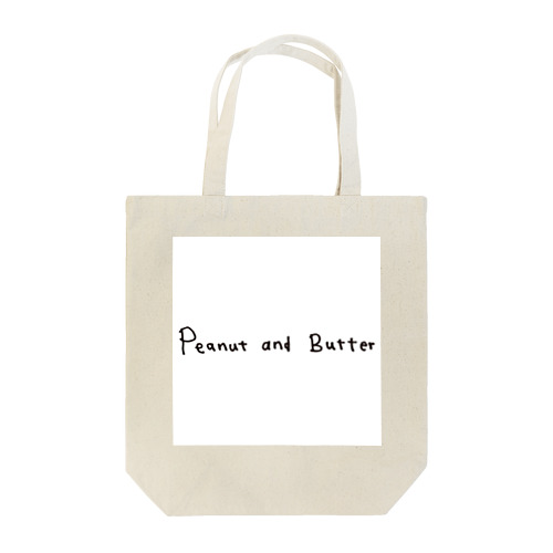 Peanut and Butter Logo トートバッグ