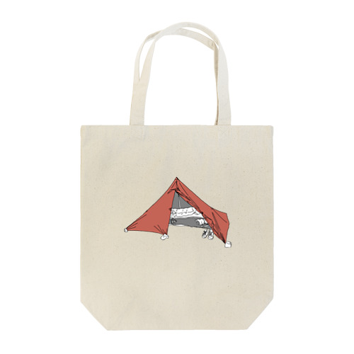 テント泊　😪 Tote Bag