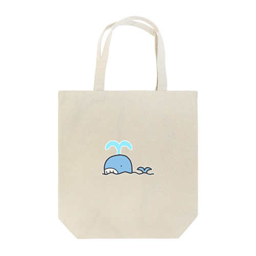 「く」くじら Tote Bag