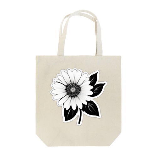 モノクロマーガレット Tote Bag