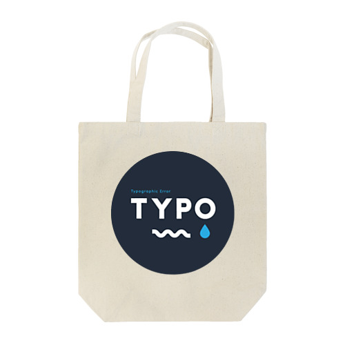 TYPO CIRCLE Tote Bag