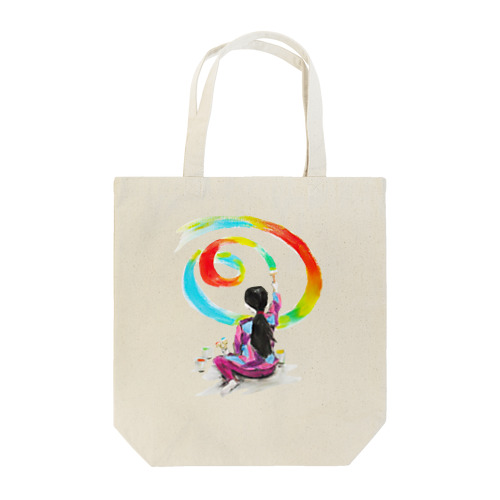 未来を描く Tote Bag