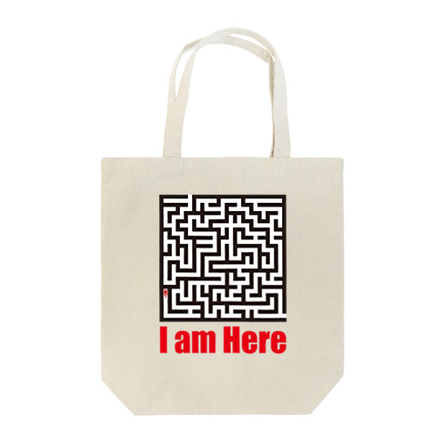 迷路 I am Here Tote Bag