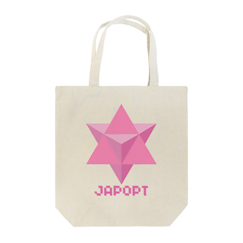 JAPOPT-Star-shaped double regular tetrahedron Merkaba トートバッグ