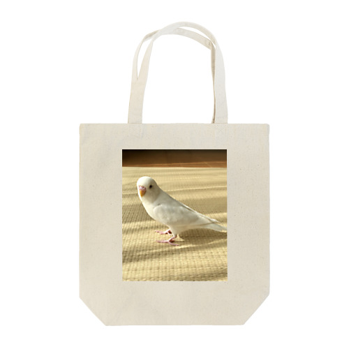幸せの白インコ Tote Bag