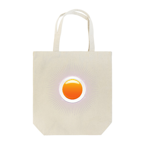 シンプルな太陽デザイン トートバッグ