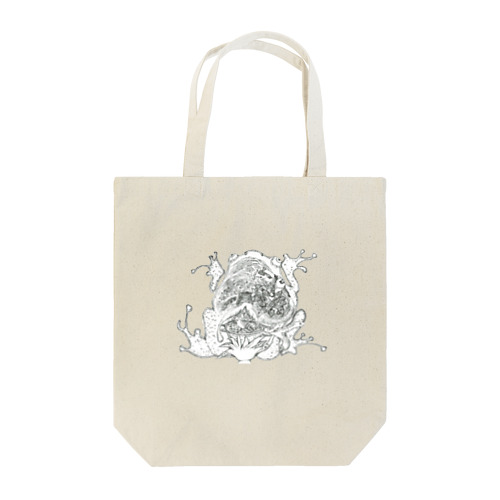 『根古水ヒメの妖カイ画』11.ツルベオトシ Tote Bag