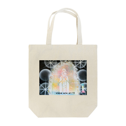 【NO.1 Healing  Of Mother 〜original spray art〜】 Tote Bag