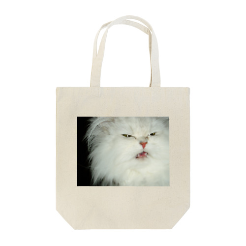 異議ありな猫さんのトートバック Tote Bag