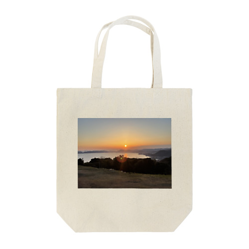 夕日 Tote Bag