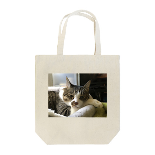 不機嫌猫ちゃん Tote Bag