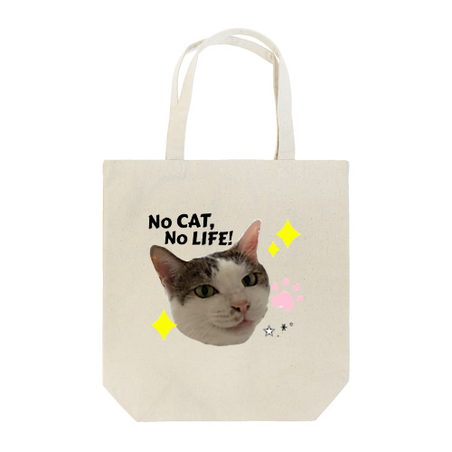 No CAT, No Life トートバッグ