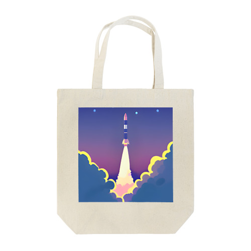 ロケット発射 Tote Bag