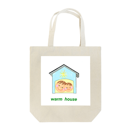 Warm house Tote Bag