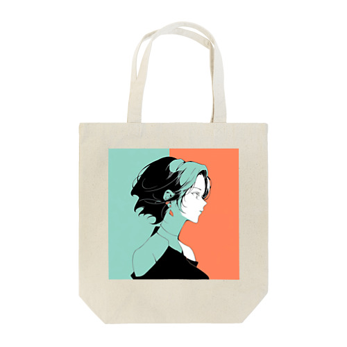 スタイリッシュガール Tote Bag