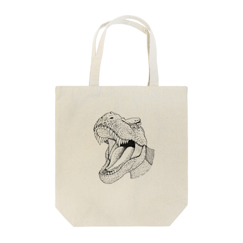 ティラノサウルスヘッド Tote Bag