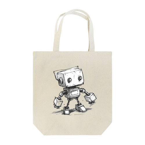 レトロ戦闘ロボットＣ Tote Bag