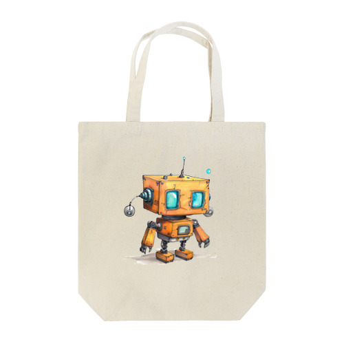 レトロ戦闘ロボットＨ Tote Bag