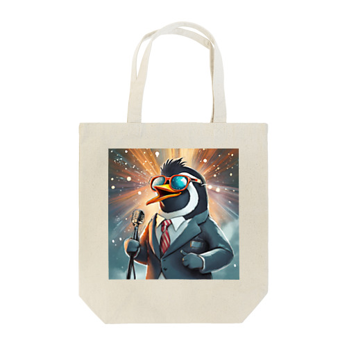ロックスターなペンギン Tote Bag