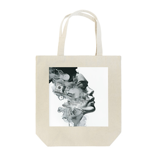 アート「女性の横顔」 Tote Bag