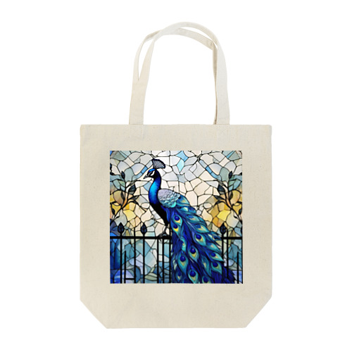 錦上添花・孔雀 Tote Bag