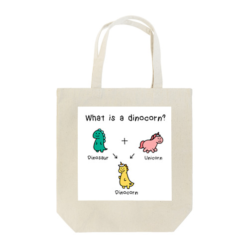 What is a dinocorn? Tote Bag