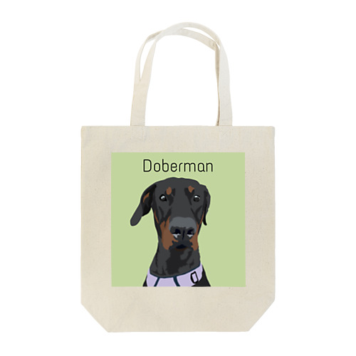 Doberman Tote Bag