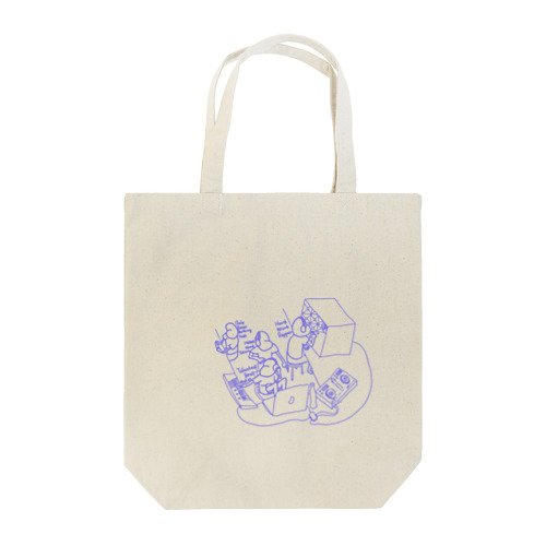 あの夏の日の作業場 Tote Bag