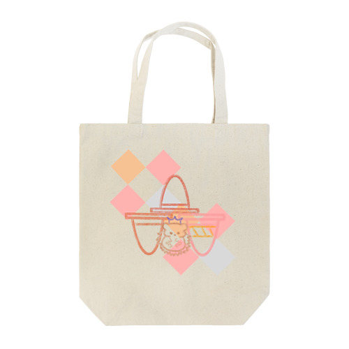 秋柄　王様ハリネズミ Tote Bag