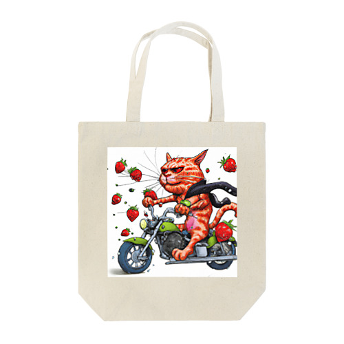 Strawberry rider Tote Bag