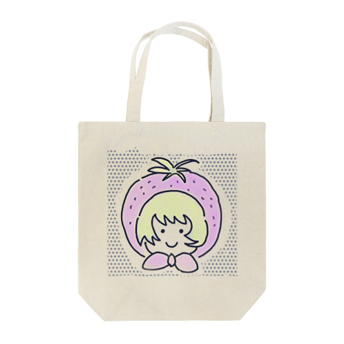 コラボ商品　苺いち絵的マミちゃんイチゴgirl Tote Bag