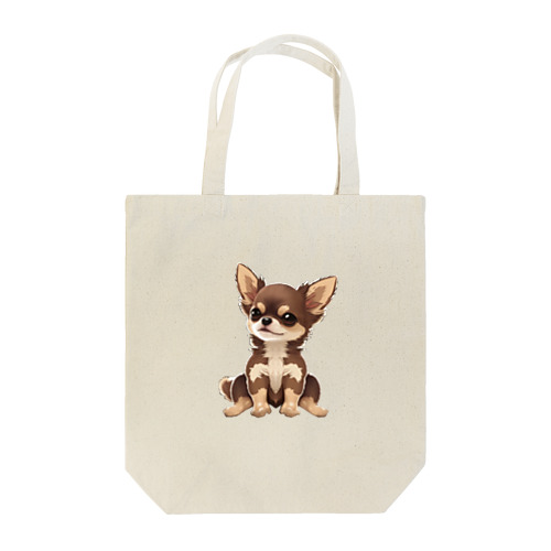 チワワ(茶) Tote Bag